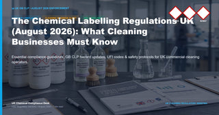 The Chemical Labelling Regulations UK (August 2026): What Cleaning Businesses Must Know