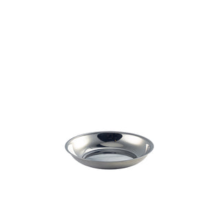 Stainless Steel Round Dish 10cm Compact Bowl for Buffet and Table Service
