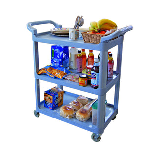 Grey Catering Trolley 42x98x88cm