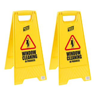 Standard Safety Sign Window Cleaning