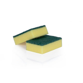 Basics Sponge Scourer Yellow