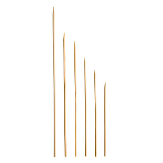 Pack Of 3000 Bamboo Skewer Round S/Point
