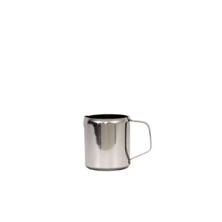 Stainless Steel Cream Jug 8.5cl/14cl – Polished Metal Cream Serving Jug for Tea & Coffee Service