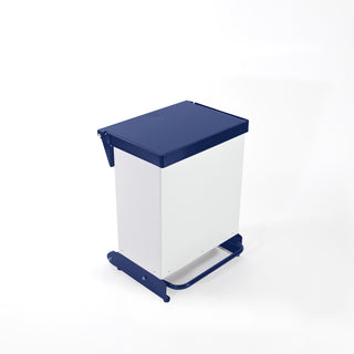 Fire Retardant Steel Bin Fixed Body Soft Close 36 Litre