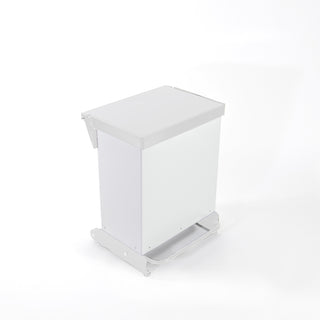 Fire Retardant Steel Bin Fixed Body Soft Close 36 Litre