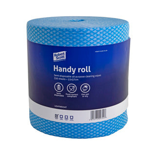 Robert Scott Handy Roll All Purpose Cleaning Wipe - Blue
