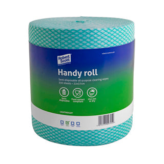 Robert Scott Handy Roll All Purpose Cleaning Wipe - Green
