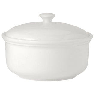 Simplicity White Casserole 200cl / 70 1/2oz - Pack of 3