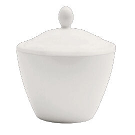 Simplicity White Harmony Replacement Sugar Bowl Lid (Fits 20cl / 7oz Sugar Bowl) - Pack of 12
