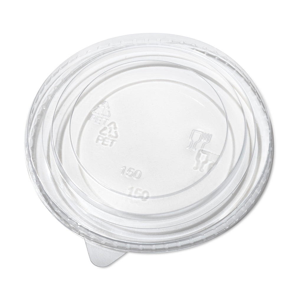 Ukcs Visual Clear Box Lid for rPET Round Bowls | Pack of 300 | UKCS Group