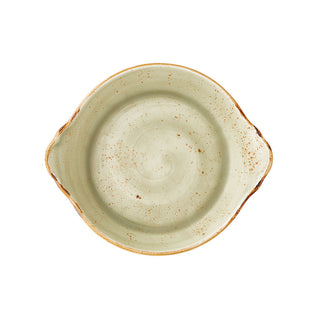 Craft Green Round Eared Dish 21.5cm / 8 1/2" - Pack of 6