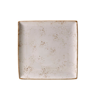 Craft White Square One Plate 27 x 27cm (10 5/8") - Pack of 6