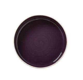 Nyx Damson Round Stackable Tray Set of 12 - Round Serving Trays 20.25cm, 16.5cm