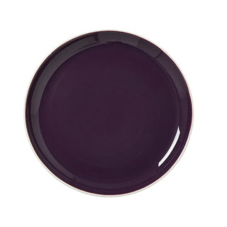 Nyx Damson Nordic Coupe Plates Set of 12 - Sizes 16.5cm, 20.25cm, 25.25cm, 28cm