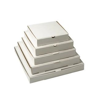 Pack Of 100 White Pizza Box
