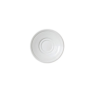 Bead White Porcelain Saucer - Various Sizes Available - Pack of 12