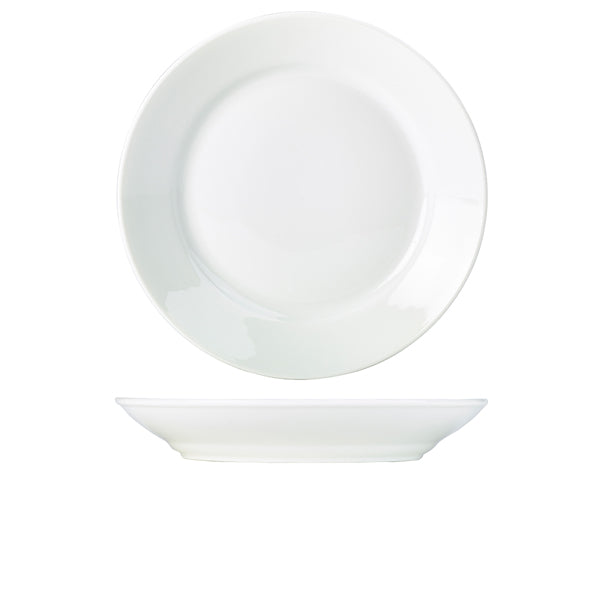 Deep Winged Plate 30cm Pack of 6 Porcelain Elegant Dining Tableware Id ...