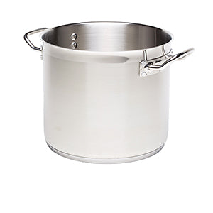 Stainless Steel Stockpot Without Lid 8L–71L – Heavy Duty 18/4 Catering Cookware Various Sizes