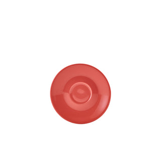 Porcelain Saucer 12cm Well Size 4cm– Vitrified Elegant Dining Tableware Various Colours Pack of 6