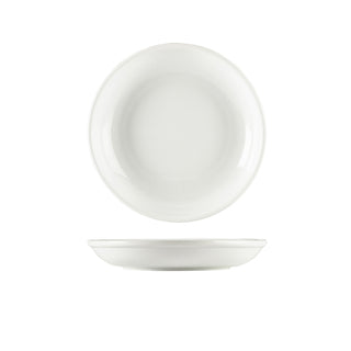 Couscous Plate 21cm/26cm Pack of 6 Porcelain elegant dining table setting ideal for restaurants hotels