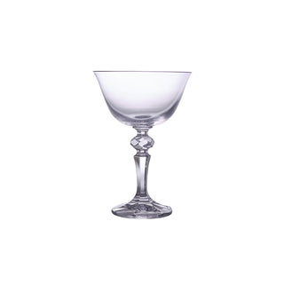 Falco Champagne Coupe 18cl 152x105mm Pack of 6 Crystalline Glass Drinkware Perfect for Toast Bar Event Fine Dining Service