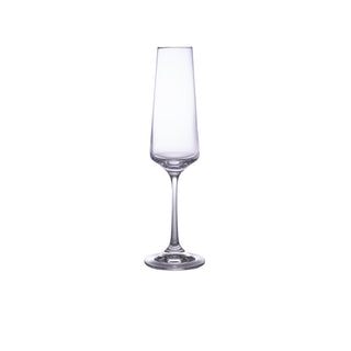 Champagne Flute 16cl/20cl Pack of 6 Crystalline Glass elegant drinkware ideal for celebrations bar beverage service use