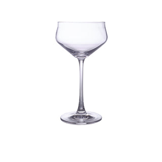 Alca Martini Glass 23.5cl 185x100 mm Pack of 6 Crystalline Glass Elegant Glassware Perfect for Cocktails Bar Service