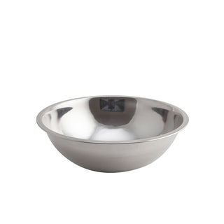 Mixing Bowl 0.62L/1.18L/2.5L/3L/4L/4.5L/6L/7.4L Pack of 1 Stainless-Steel durable kitchen perfect for mixing baking and food prep use