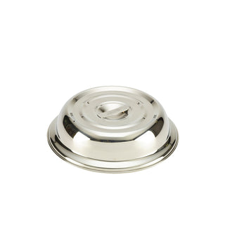 Round Plate Cover 20.25cm/25.4cm Pack of 1 Stainless-Steel durable cover perfect for hotels restaurants and food service use