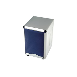 Holder For 150 Compact Serviettes 11x14x9.5cm Pack of 1 Stainless-Steel durable dispenser perfect for cafes canteens dining table organisation use