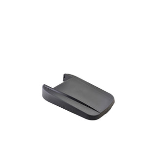 Black Closed Lid For Grey Recycling Bin 85L 56.5x41.5x8cm Pack of 1 Polypropylene cover perfect for kitchen recycling station use