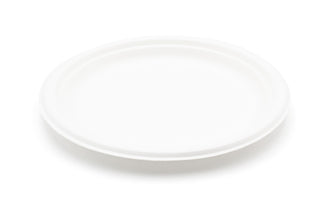 Pack Of 500 Bagasse Plate Biodegradable (254mm/10")