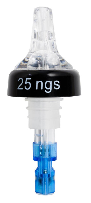 Pack of 12 Quick Shot 25NGS* Clear Measured Pourer