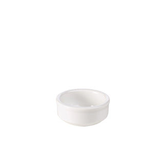 Mustard Butter Sauce Dish 6x3cm 2.75cl Pack of 12 Porcelain condiment dish perfect for sauces servings in cafes catering presentations
