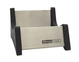 Stainless Steel Shot Rail (Holds 2 Measures)