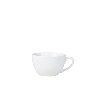 Tea Coffee Cup Bowl Shaped White Cup Various Capacity Porcelain Tableware Cup Pack of 6