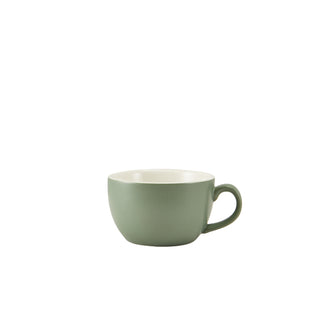 Bowl Shaped Cup 17.5cl/6oz 11x9x5cm Pack of 6 Porcelain Elegant Coffee Cup for Hotel Restaurant and Home