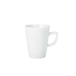 Conical Coffee Mug 22cl 7.5x8.5cm Pack of 6 Porcelain Stylish Drinkware ideal for Hotels Lounges