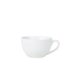 Tea Coffee Cup Bowl Shaped White Cup Various Capacity Porcelain Tableware Cup Pack of 6