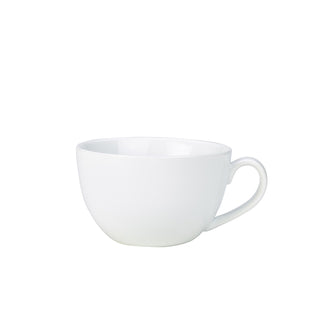 Tea Coffee Cup Bowl Shaped White Cup Various Capacity Porcelain Tableware Cup Pack of 6