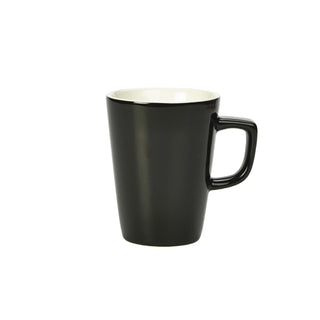 Latte Mug 34cl/12oz Coffee Mug Various Colours Porcelain for Home Café and Hotel Pack of 6