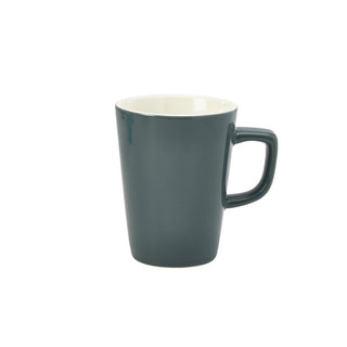 Latte Mug 34cl/12oz Coffee Mug Various Colours Porcelain for Home Café and Hotel Pack of 6