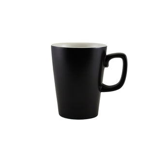 Latte Mug 34cl/ 11.5cm Various Colours Porcelain Coffee Mug for Hotel Home Pack of 6