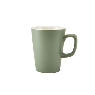Latte Mug 34cl/ 11.5cm Various Colours Porcelain Coffee Mug for Hotel Home Pack of 6