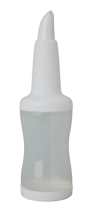 1 Litre Freepour Bottle - White