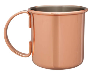 Mezclar 500ml Straight Moscow Mule Mug Copper Plated
