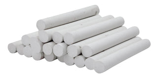 Box of 100 White Chalk Sticks