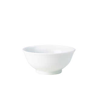 Footed Valier Bowl 13cm/14.5cm/16.5cm Pack of 6 Porcelain White Serving Bowl 32cl/45cl/65cl for Restaurant Use