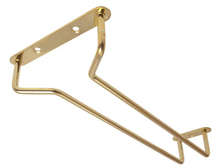 10″ Glass Hanger Brass