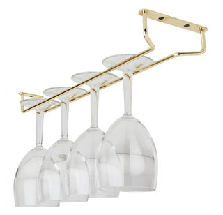 16″ Glass Hanger Brass